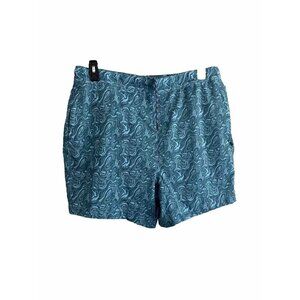 Mack Weldon Swim Trunks Men XL Typhoon Blue